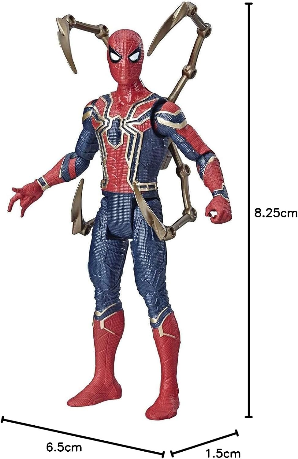 Marvel Avengers Iron Spider 6-Inch Action Figure with Spider-Claw Accessory - Flex Gamingproduct_type