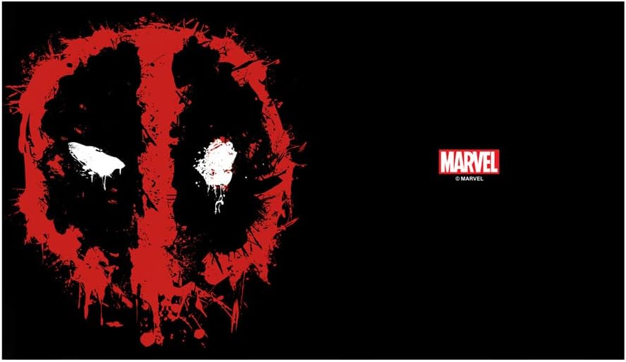 Marvel Deadpool Splatter Icon Stainless Steel Bottle 17oz - Flex Gamingproduct_type