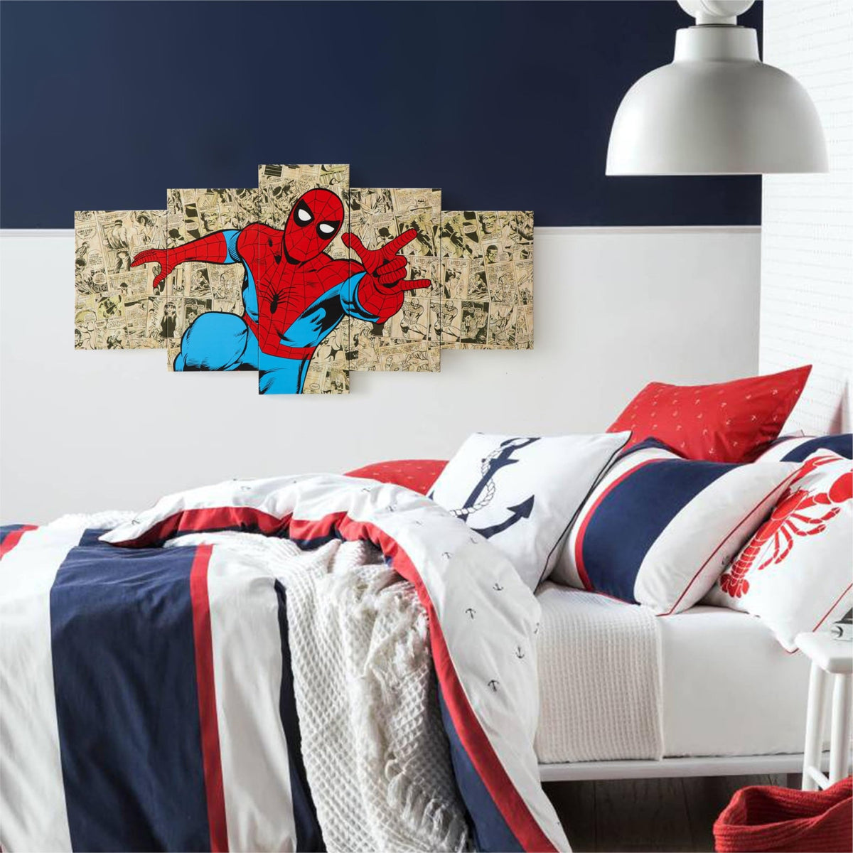 Marvel & Disney 5-Piece Canvas Wall Art Set – 4 Designs - Flex Gamingproduct_type