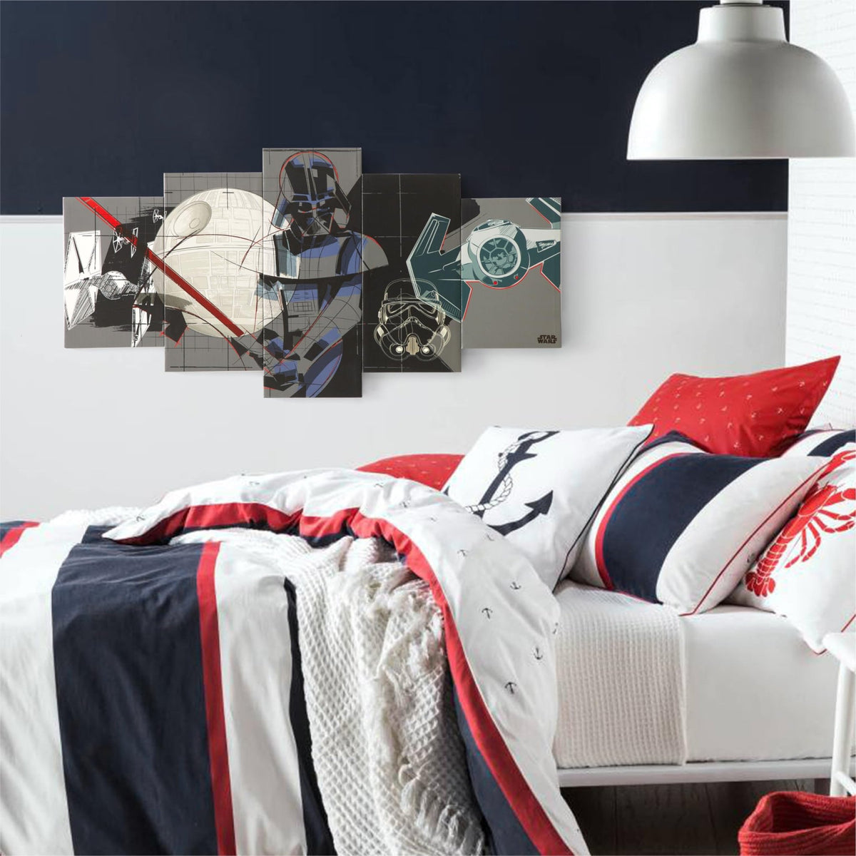 Marvel & Disney 5-Piece Canvas Wall Art Set – 4 Designs - Flex Gamingproduct_type