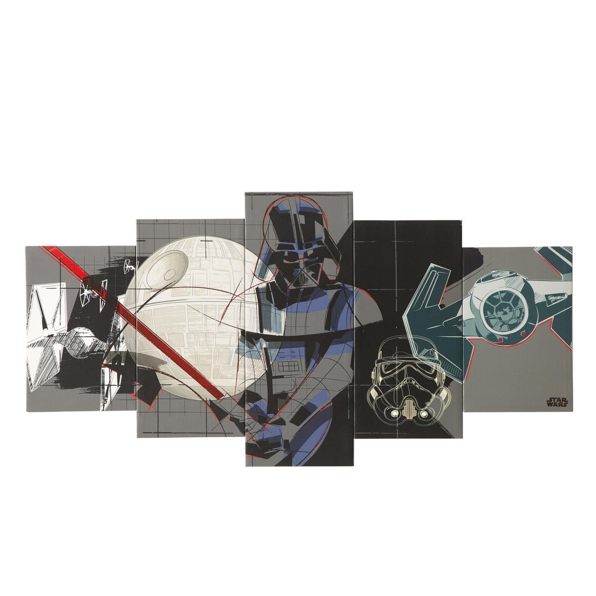 Marvel & Disney 5-Piece Canvas Wall Art Set – 4 Designs - Flex Gamingproduct_type