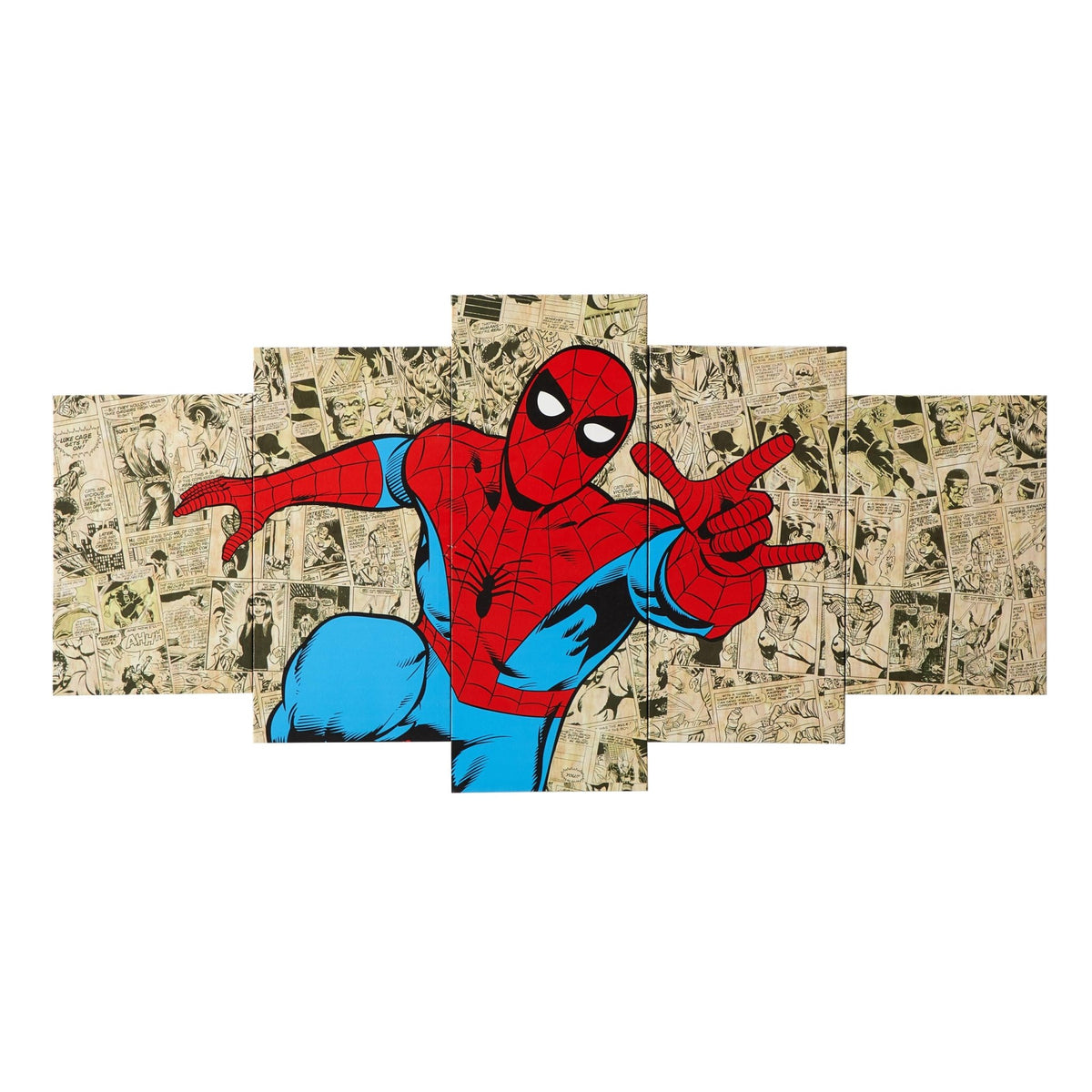 Marvel & Disney 5-Piece Canvas Wall Art Set – 4 Designs - Flex Gamingproduct_type