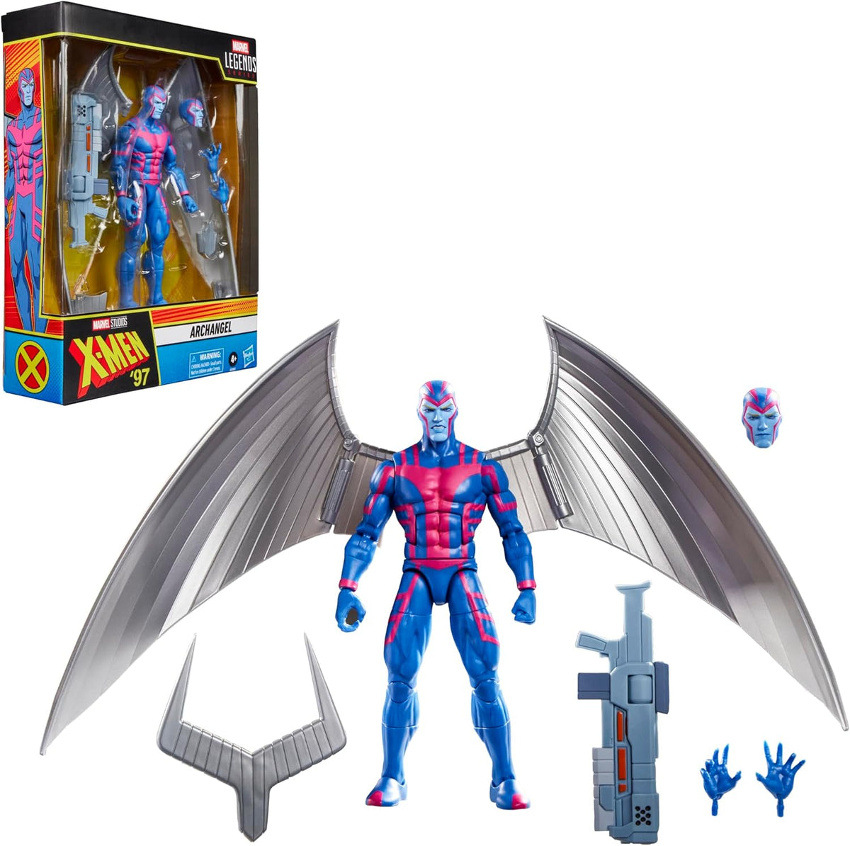 Marvel Legends Archangel X-Men '97 Deluxe 6-Inch Action Figure - Flex Gamingproduct_type