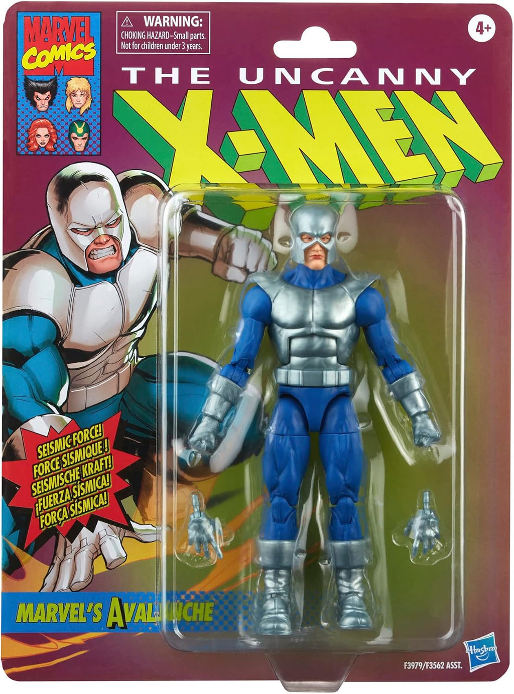 Marvel Legends Classic Avalanche 6-Inch Action Figure - Flex Gamingproduct_type