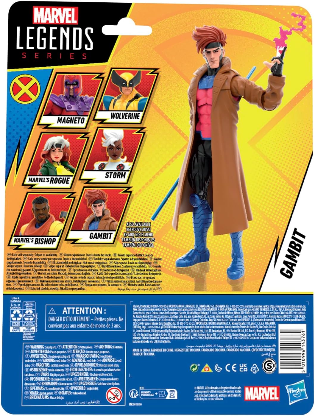 Marvel Legends Gambit X-Men '97 6-Inch Action Figure - Flex Gamingproduct_type