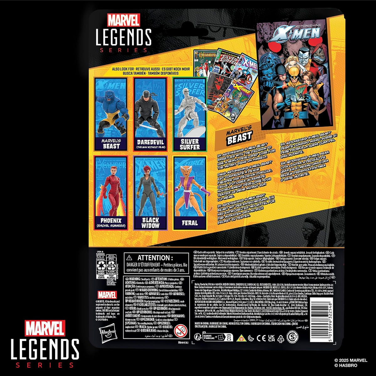 Marvel Legends Series Marvel's Beast – Astonishing X-Men 6-Inch Action Figure - Flex Gamingproduct_type