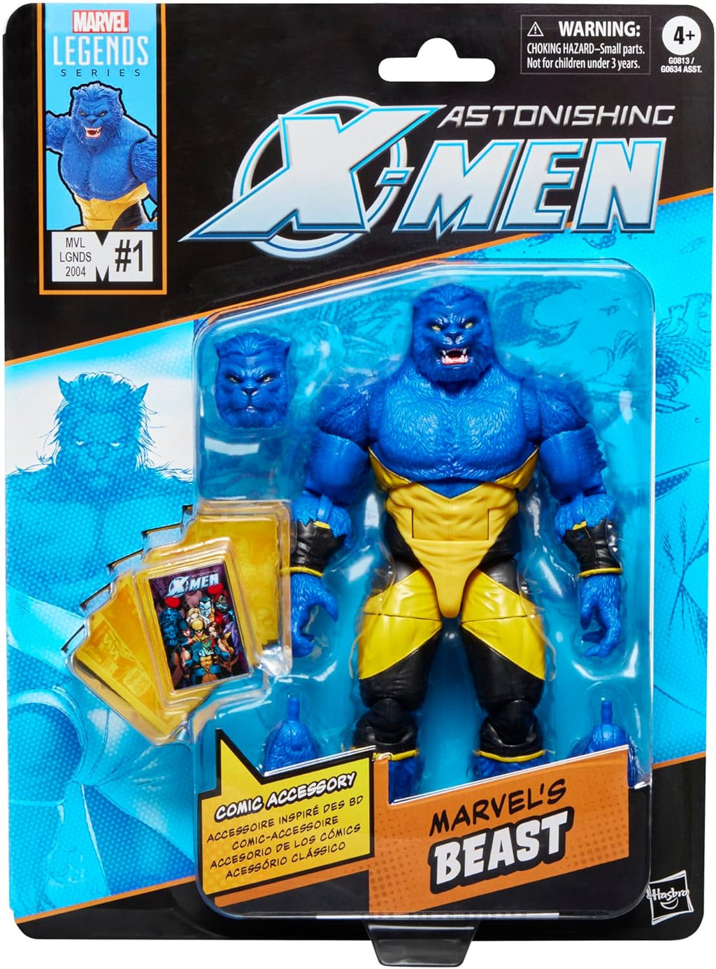 Marvel Legends Series Marvel's Beast – Astonishing X-Men 6-Inch Action Figure - Flex Gamingproduct_type