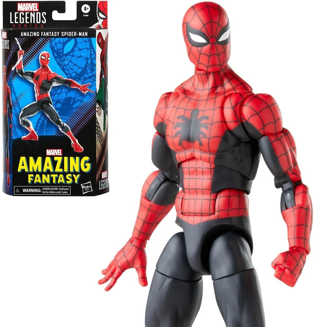 Marvel Legends Spider-Man 60th Anniversary Amazing Fantasy 6-Inch Figure - Flex Gamingproduct_type