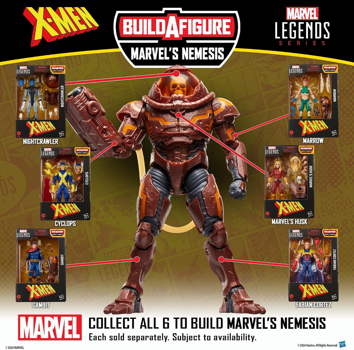 Marvel Legends X-Force Nightcrawler 6-Inch Action Figure - Flex Gamingproduct_type