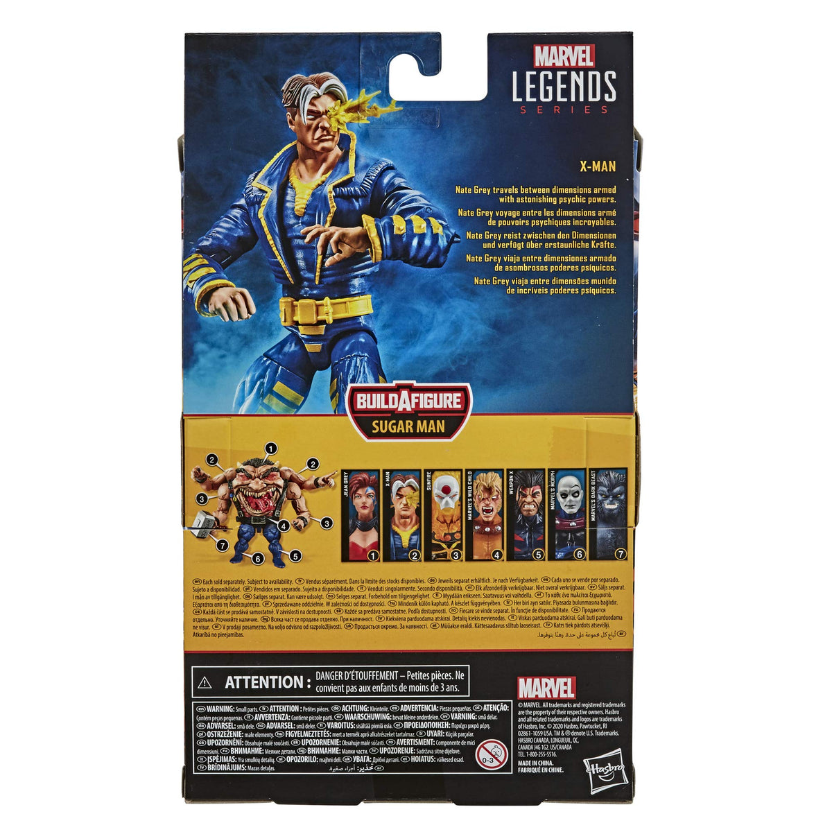 Marvel Legends X-Man (Nate Grey) 6-Inch Action Figure – 2 Sizes - Flex Gamingproduct_type