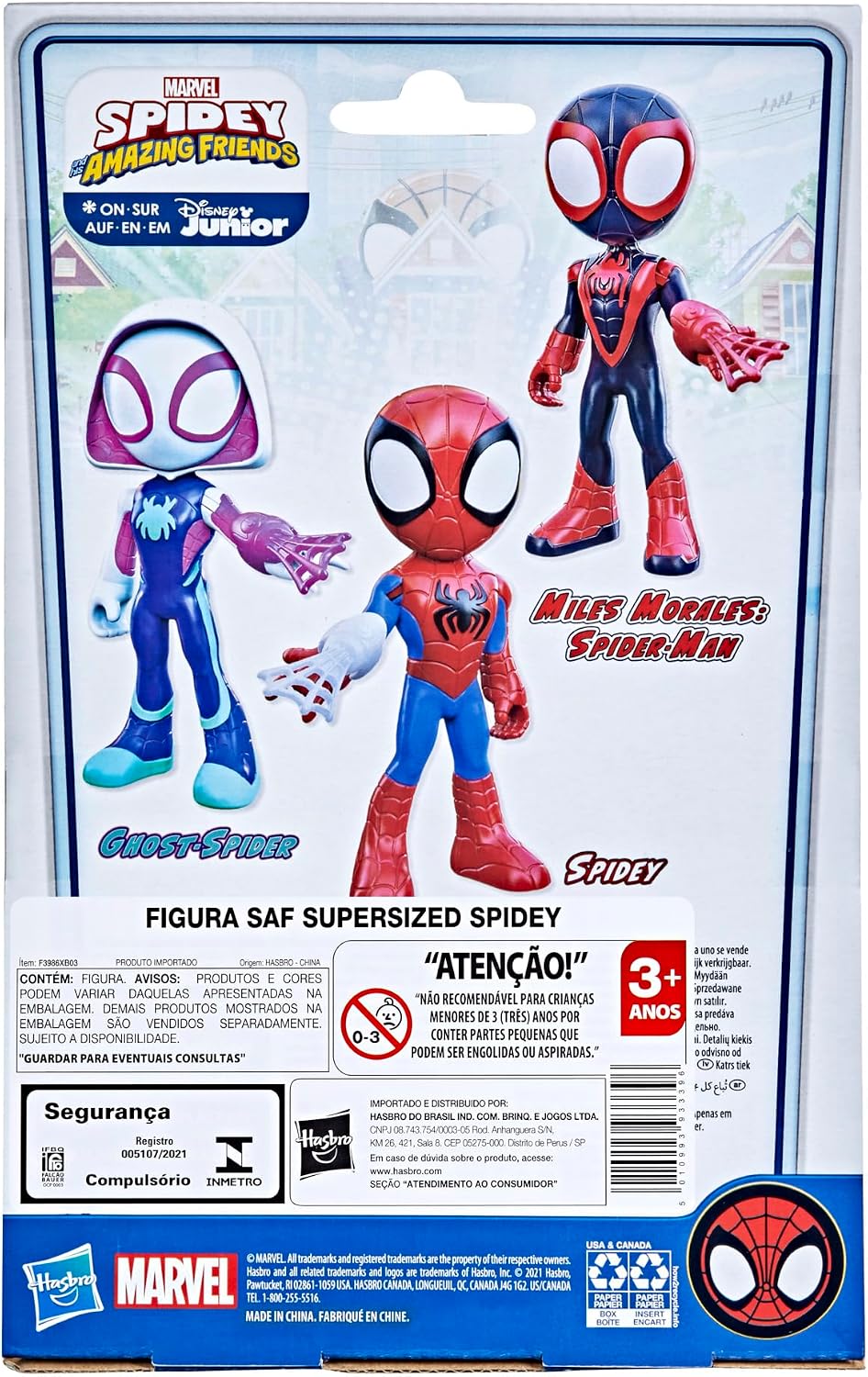 Marvel Spidey and His Amazing Friends Supersized Action Figure – 2 Styles - Flex Gamingproduct_type