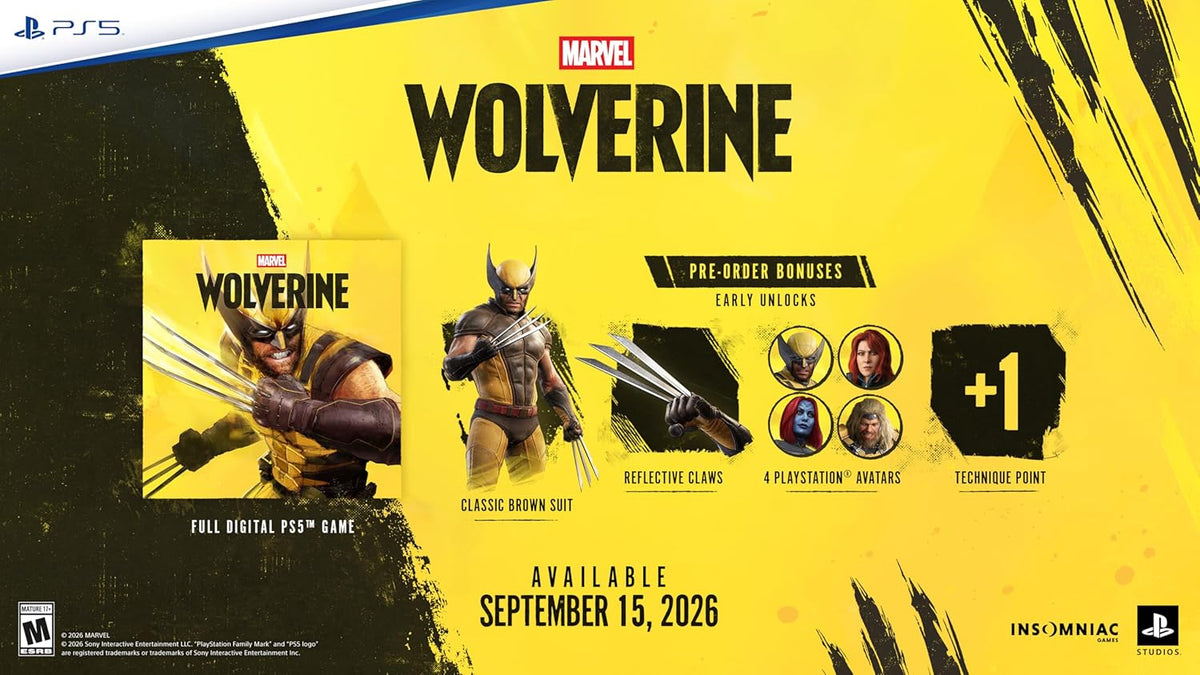 Marvel's Wolverine – PS5 - Flex Gamingproduct_type