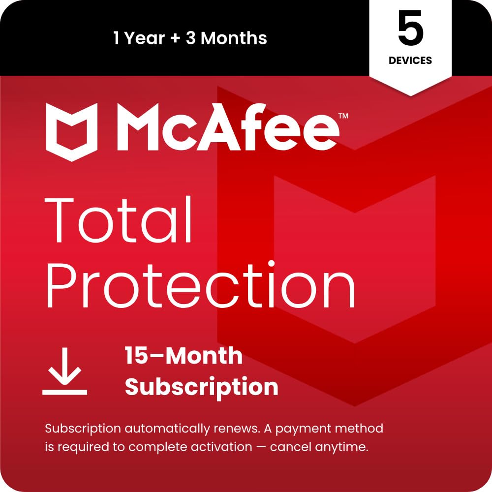 McAfee Total Protection 2026 Antivirus – 6 Plans - Flex Gamingproduct_type