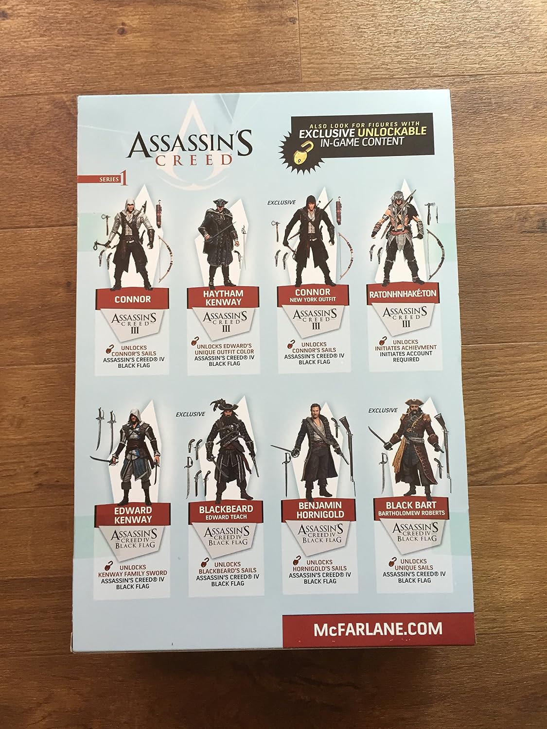 McFarlane Toys Assassin's Creed Black Flag – Pirate 3-Pack 6" Figures - Flex Gamingproduct_type