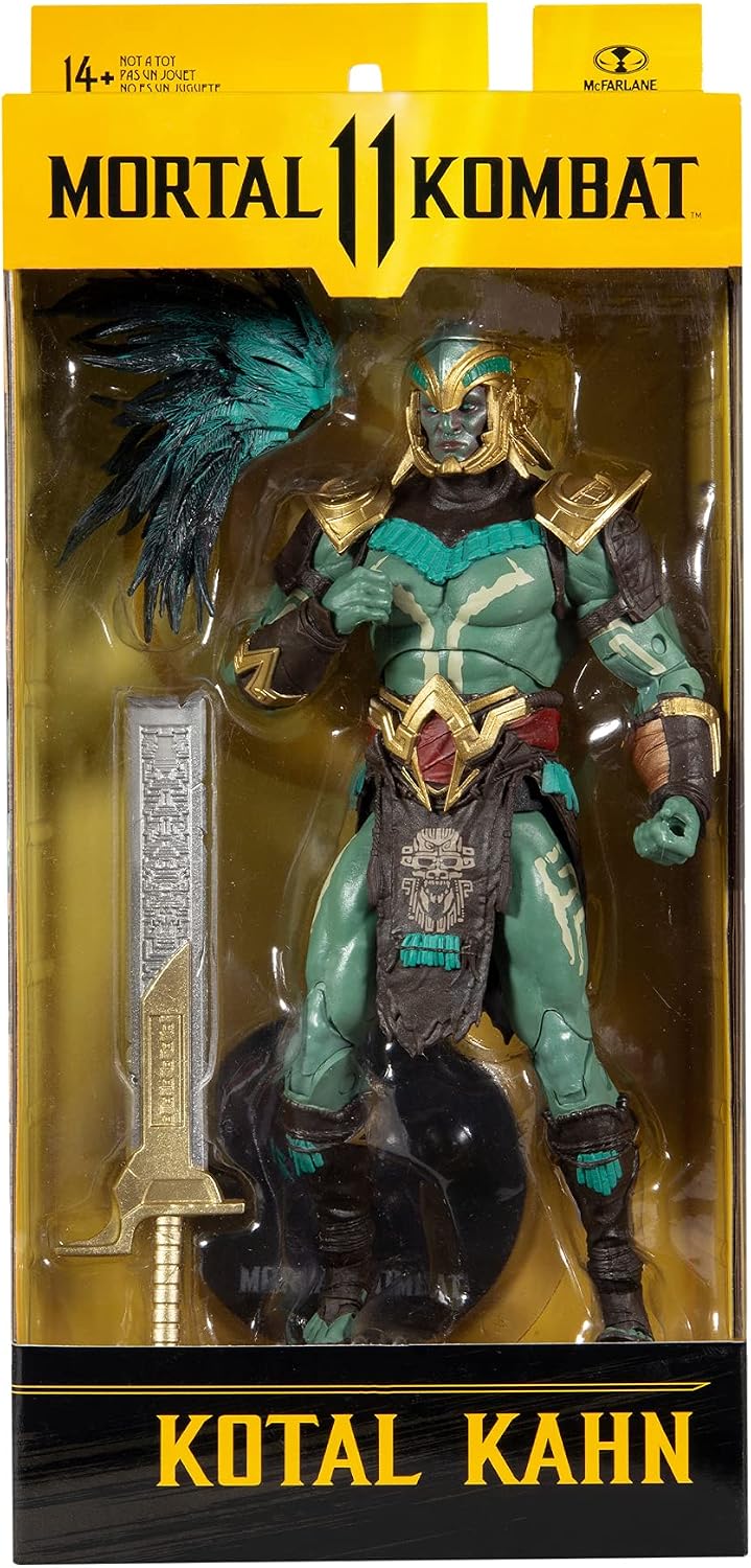 McFarlane Toys Mortal Kombat 11 – Kotal Kahn (Cutter of Men) 7" Action Figure Wave 7 – 2 Styles - Flex Gamingproduct_type