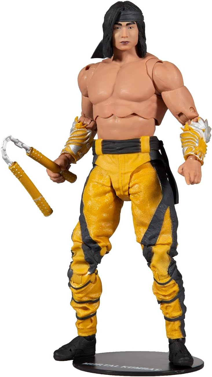 McFarlane Toys Mortal Kombat 11 – Liu Kang (Fighting Abbot) 7" Action Figure Wave 7 – 2 Styles - Flex Gamingproduct_type
