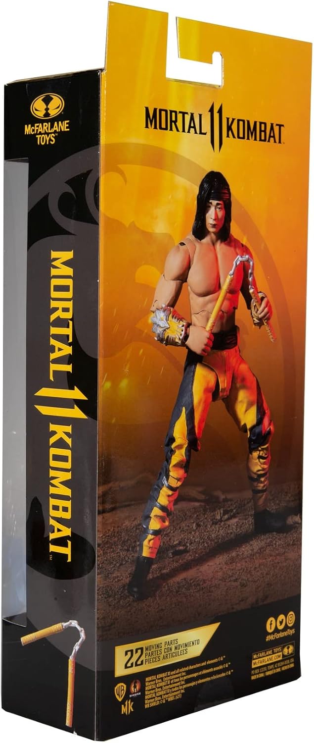 McFarlane Toys Mortal Kombat 11 – Liu Kang (Fighting Abbot) 7" Action Figure Wave 7 – 2 Styles - Flex Gamingproduct_type