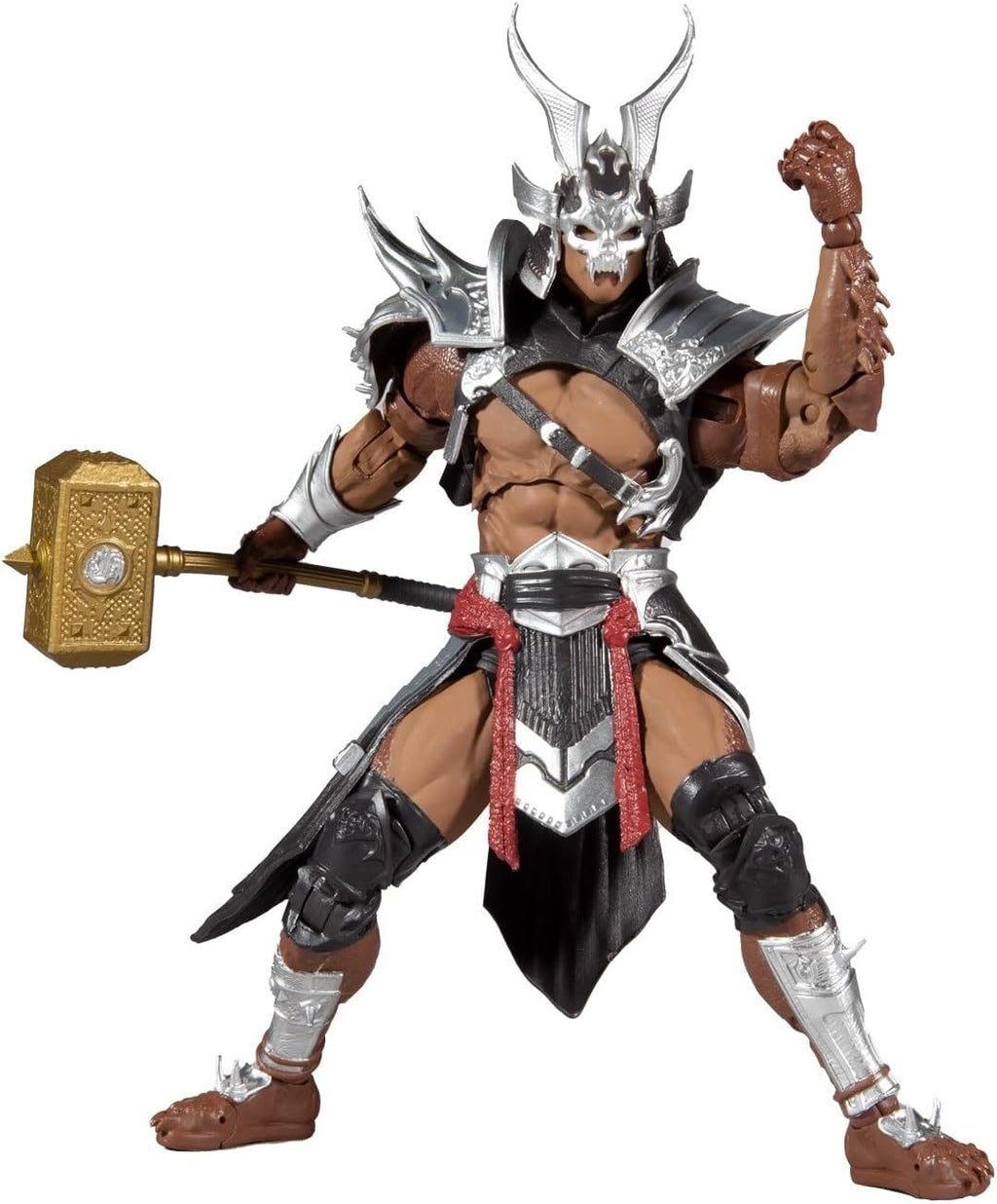 McFarlane Toys Mortal Kombat 11 – Shao Kahn (Platinum Kahn) 7" Action Figure - Flex Gamingproduct_type
