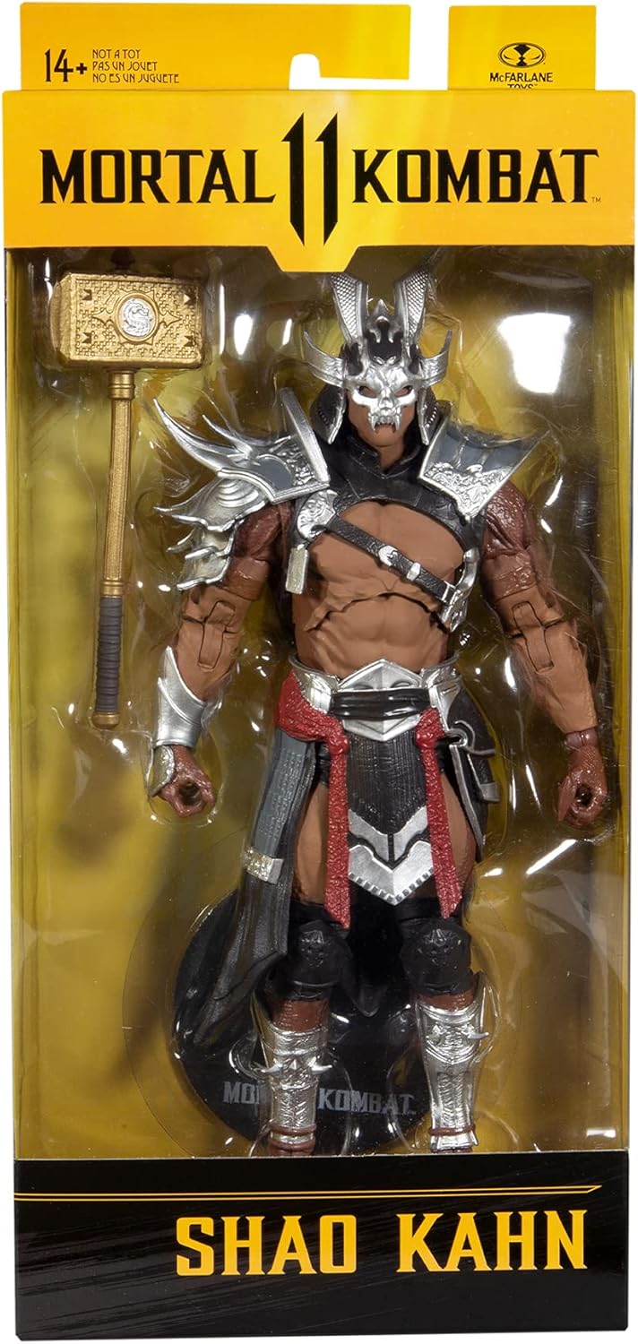 McFarlane Toys Mortal Kombat 11 – Shao Kahn (Platinum Kahn) 7" Action Figure - Flex Gamingproduct_type