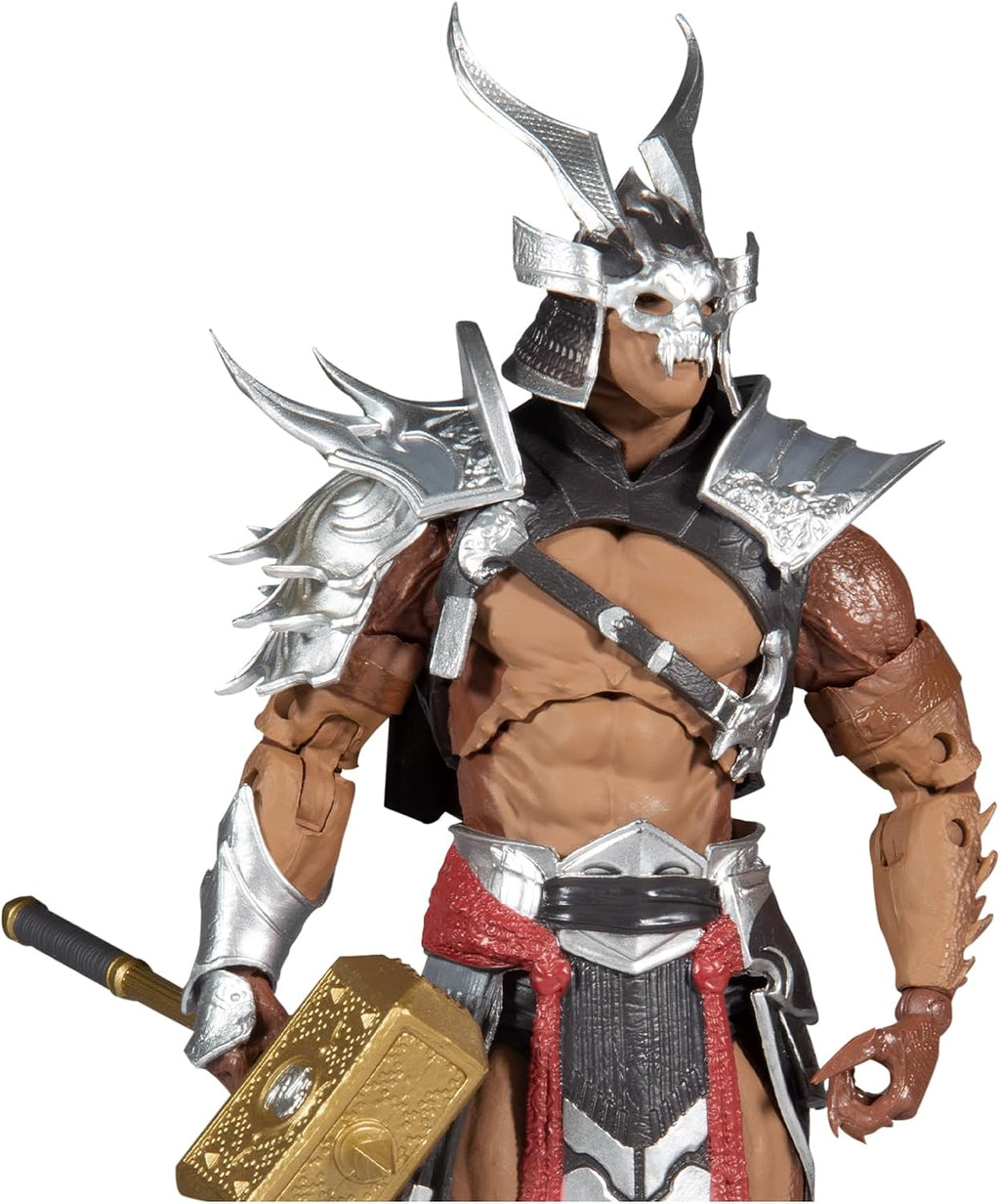 McFarlane Toys Mortal Kombat 11 – Shao Kahn (Platinum Kahn) 7" Action Figure - Flex Gamingproduct_type
