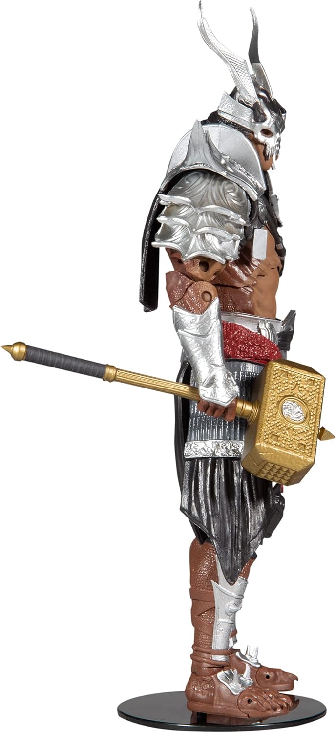 McFarlane Toys Mortal Kombat 11 – Shao Kahn (Platinum Kahn) 7" Action Figure - Flex Gamingproduct_type