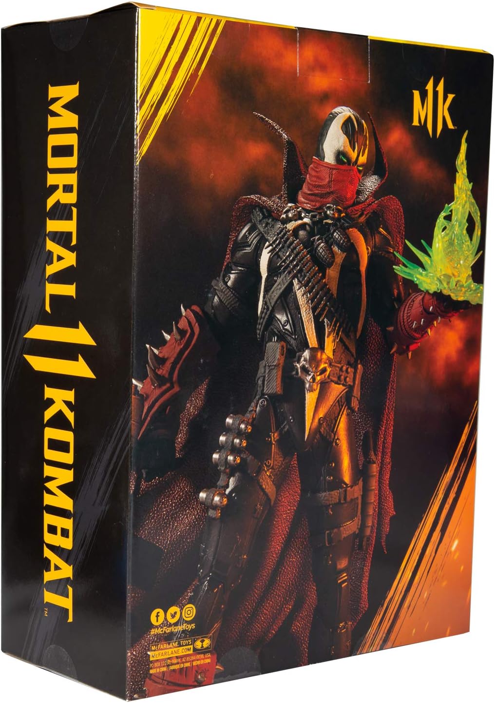 McFarlane Toys Mortal Kombat 11 – Spawn (Dark Ages Skin) 12" Deluxe Static Figure - Flex Gamingproduct_type