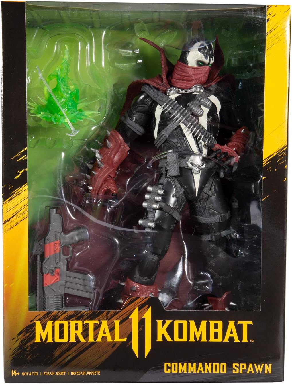 McFarlane Toys Mortal Kombat 11 – Spawn (Dark Ages Skin) 12" Deluxe Static Figure - Flex Gamingproduct_type