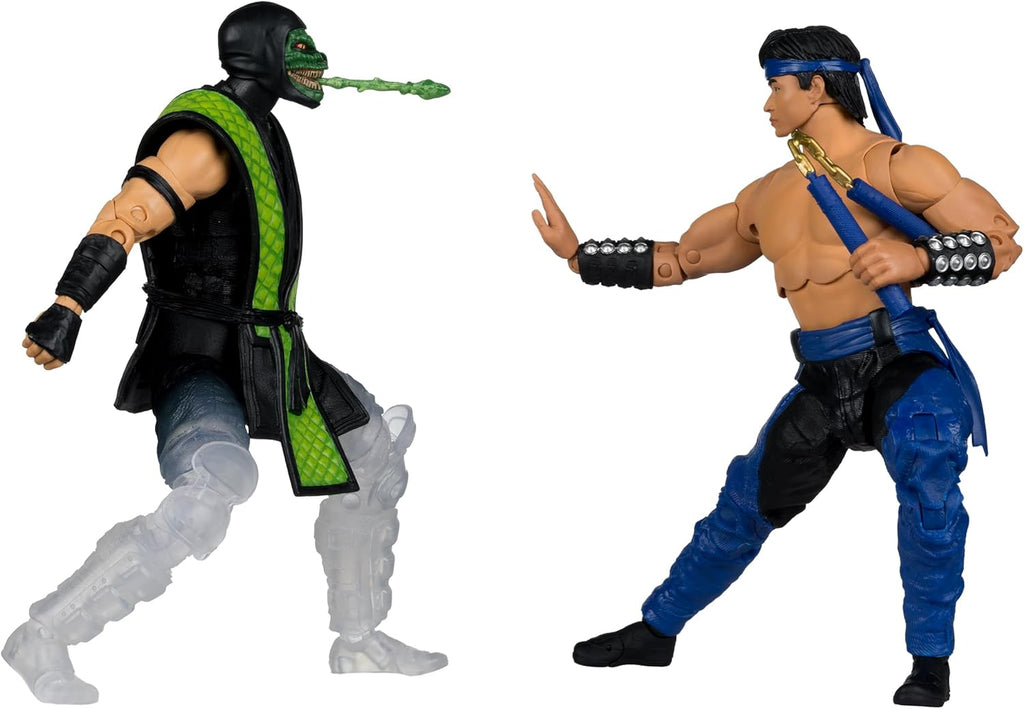 McFarlane Toys Mortal Kombat Klassic – Liu Kang vs Reptile Deluxe 2-Pack 7" Action Figures - Flex Gamingproduct_type