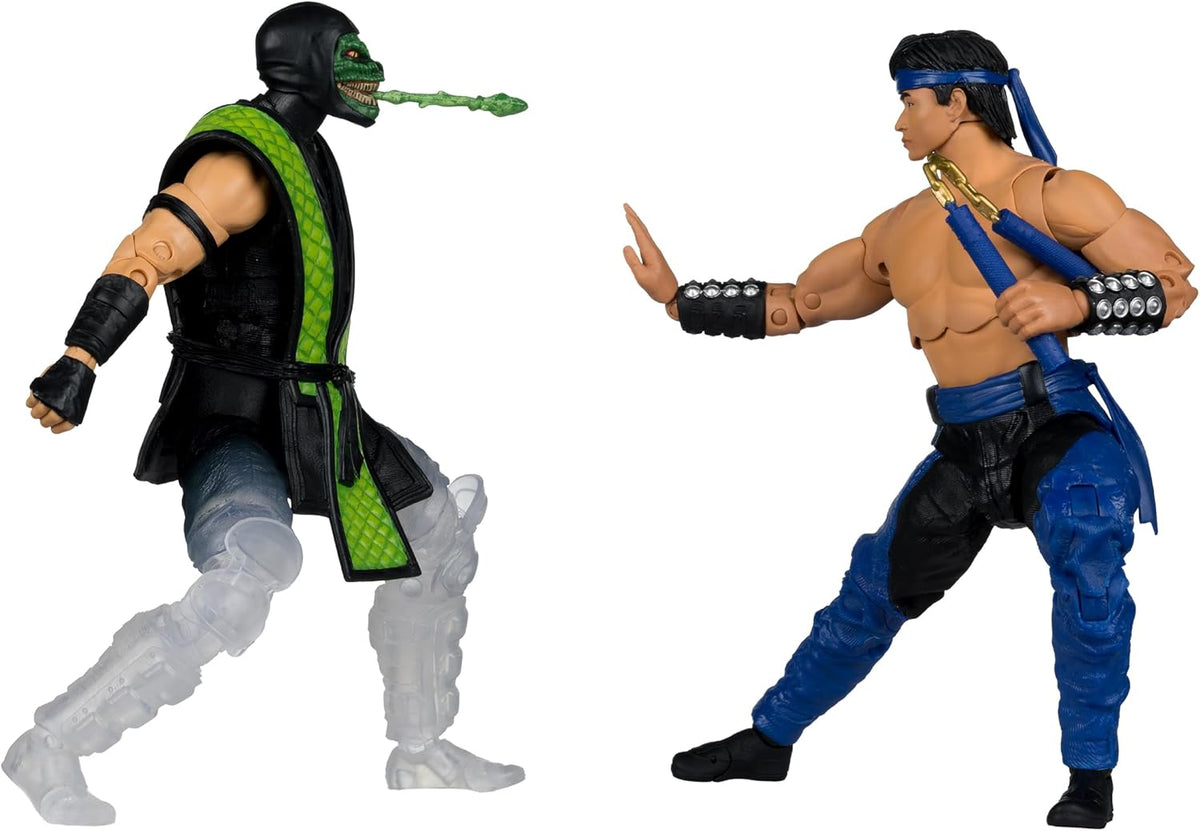 McFarlane Toys Mortal Kombat Klassic – Liu Kang vs Reptile Deluxe 2-Pack 7" Action Figures - Flex Gamingproduct_type