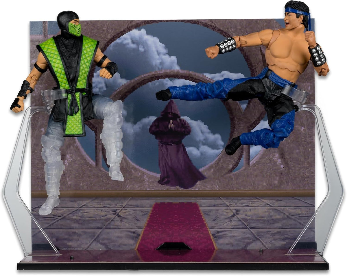 McFarlane Toys Mortal Kombat Klassic – Liu Kang vs Reptile Deluxe 2-Pack 7" Action Figures - Flex Gamingproduct_type