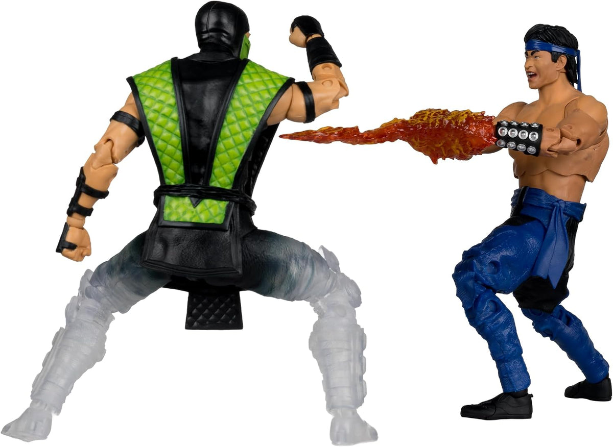 McFarlane Toys Mortal Kombat Klassic – Liu Kang vs Reptile Deluxe 2-Pack 7" Action Figures - Flex Gamingproduct_type