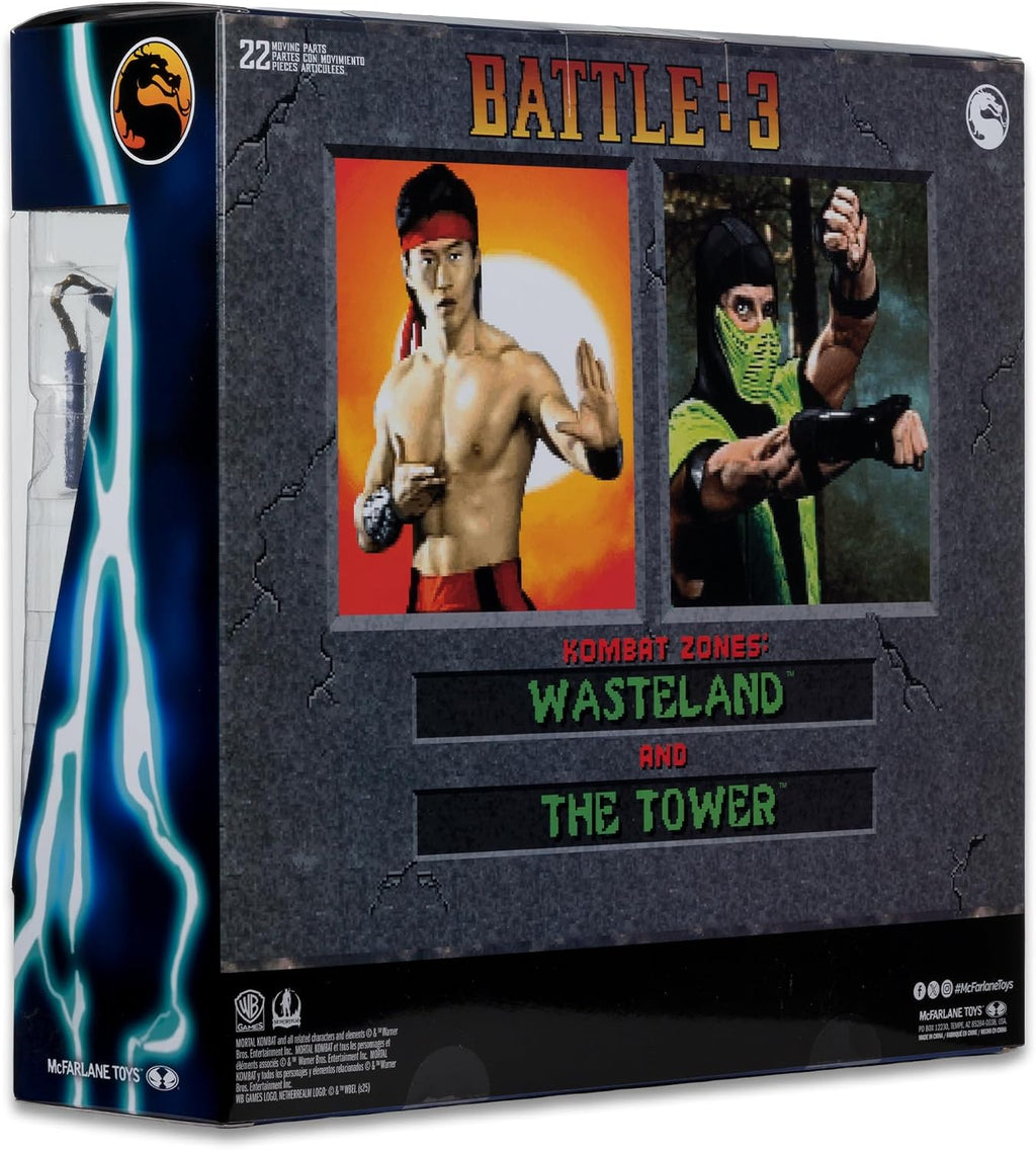 McFarlane Toys Mortal Kombat Klassic – Liu Kang vs Reptile Deluxe 2-Pack 7" Action Figures - Flex Gamingproduct_type