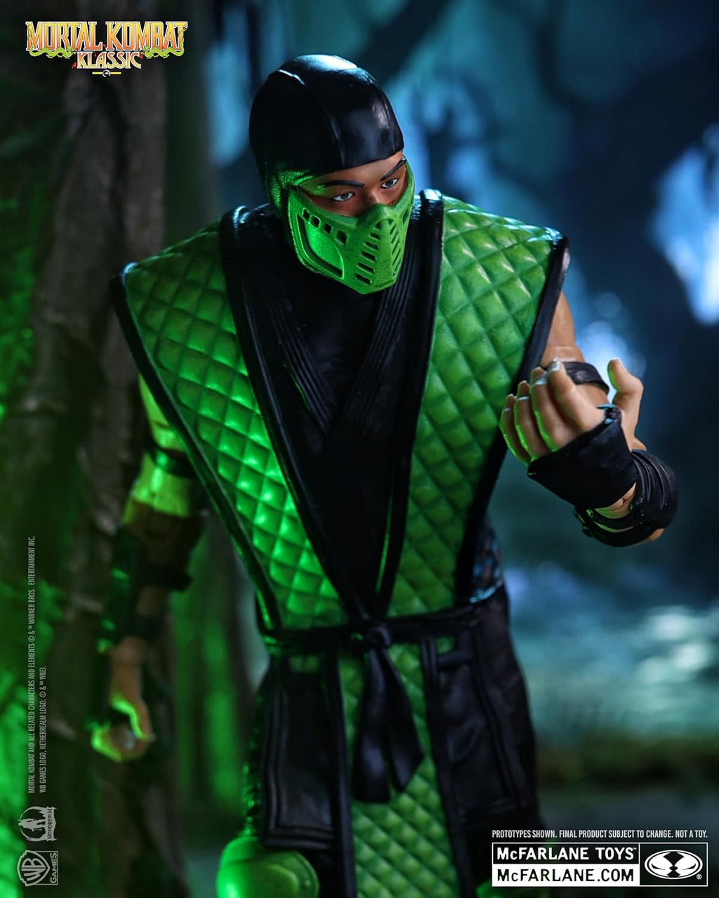 McFarlane Toys Mortal Kombat Klassic – Reptile 7" Action Figure Wave 2 - Flex Gamingproduct_type
