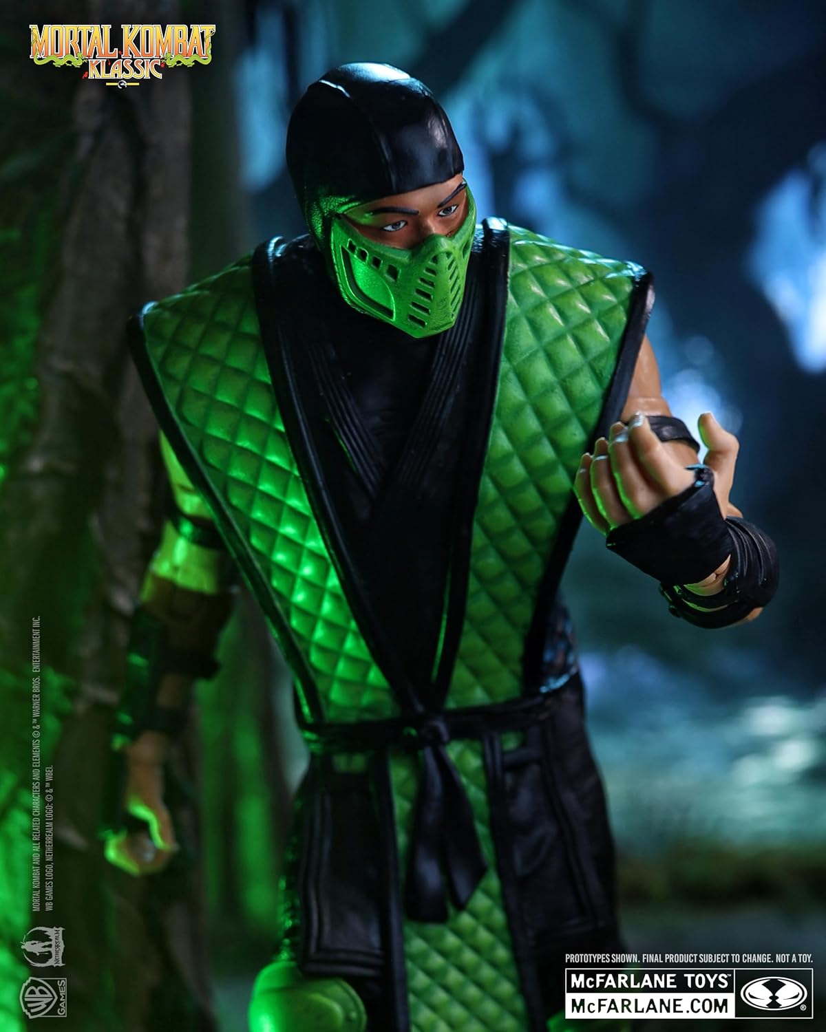 McFarlane Toys Mortal Kombat Klassic – Reptile 7" Action Figure Wave 2 - Flex Gamingproduct_type