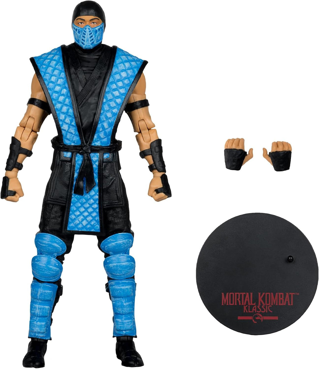 McFarlane Toys Mortal Kombat Klassic – Sub-Zero 7" Action Figure Wave 1 - Flex Gamingproduct_type