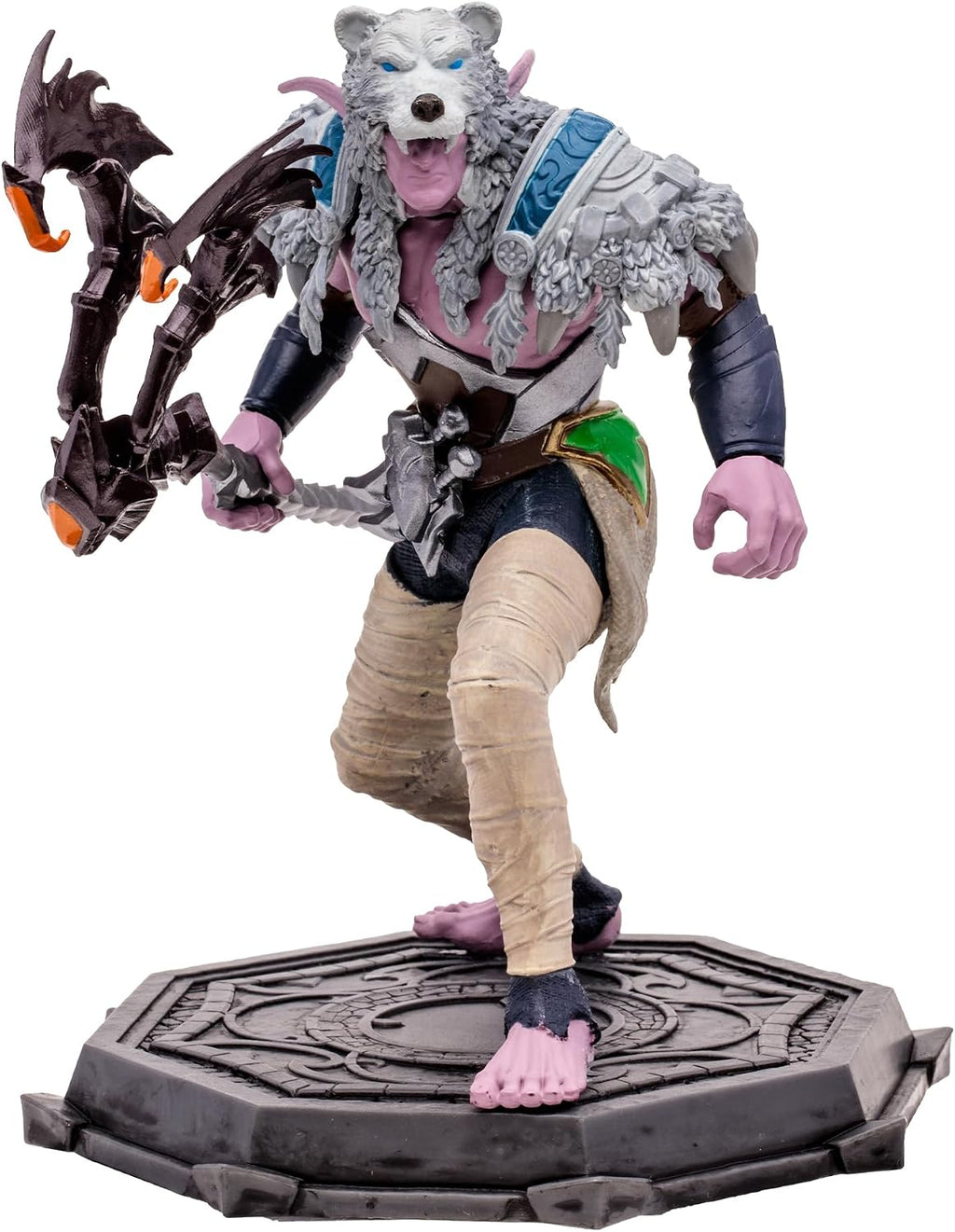 McFarlane Toys World of Warcraft Night Elf Druid/Rogue 1:12 Scale Posed Figure - Flex Gamingproduct_type