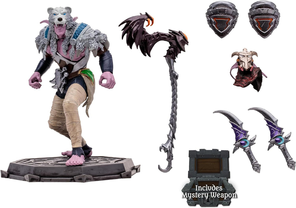 McFarlane Toys World of Warcraft Night Elf Druid/Rogue 1:12 Scale Posed Figure - Flex Gamingproduct_type