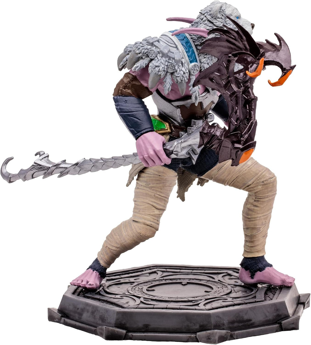 McFarlane Toys World of Warcraft Night Elf Druid/Rogue 1:12 Scale Posed Figure - Flex Gamingproduct_type