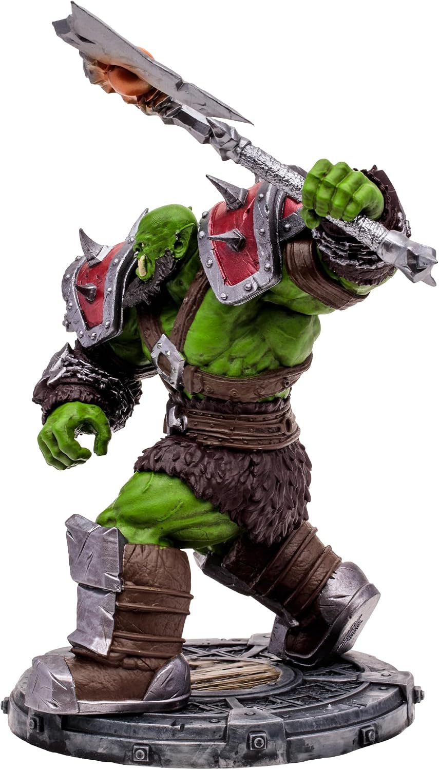 McFarlane Toys World of Warcraft Orc Warrior/Shaman 1:12 Scale Posed Figure - Flex Gamingproduct_type