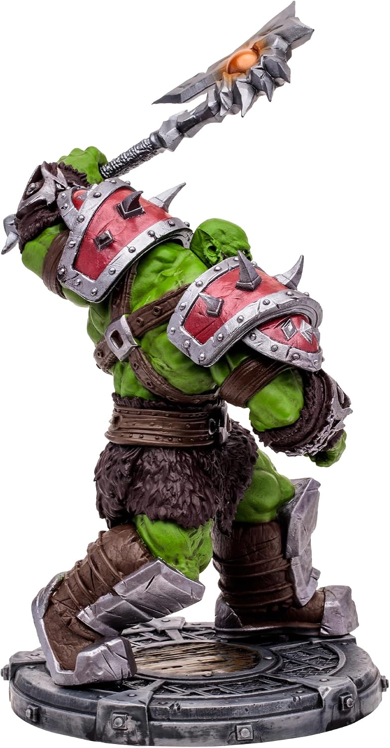 McFarlane Toys World of Warcraft Orc Warrior/Shaman 1:12 Scale Posed Figure - Flex Gamingproduct_type