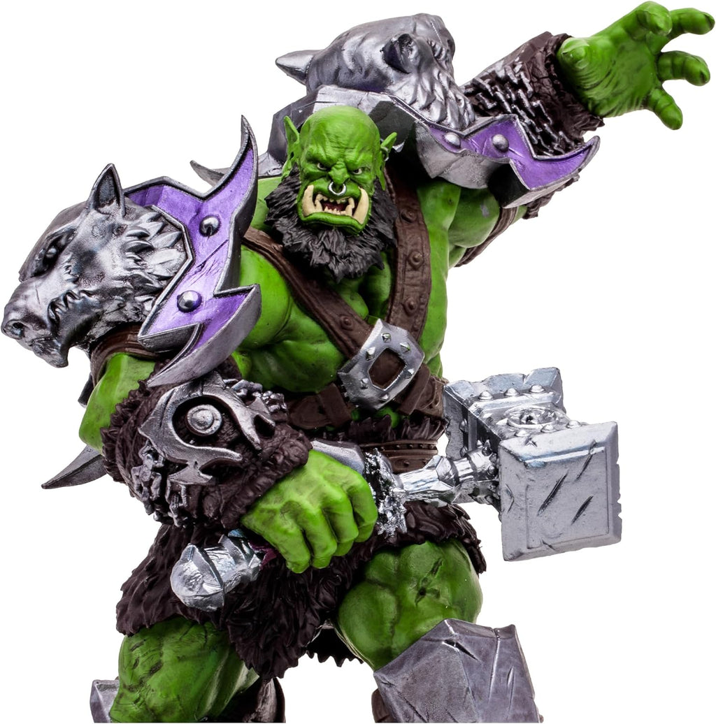 McFarlane Toys World of Warcraft Orc Warrior/Shaman 1:12 Scale Posed Figure - Flex Gamingproduct_type