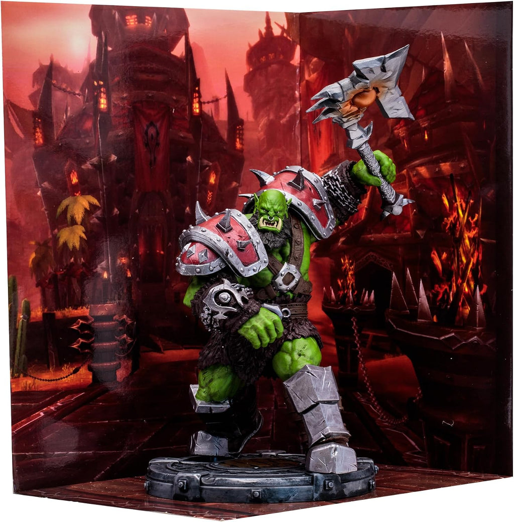 McFarlane Toys World of Warcraft Orc Warrior/Shaman 1:12 Scale Posed Figure - Flex Gamingproduct_type