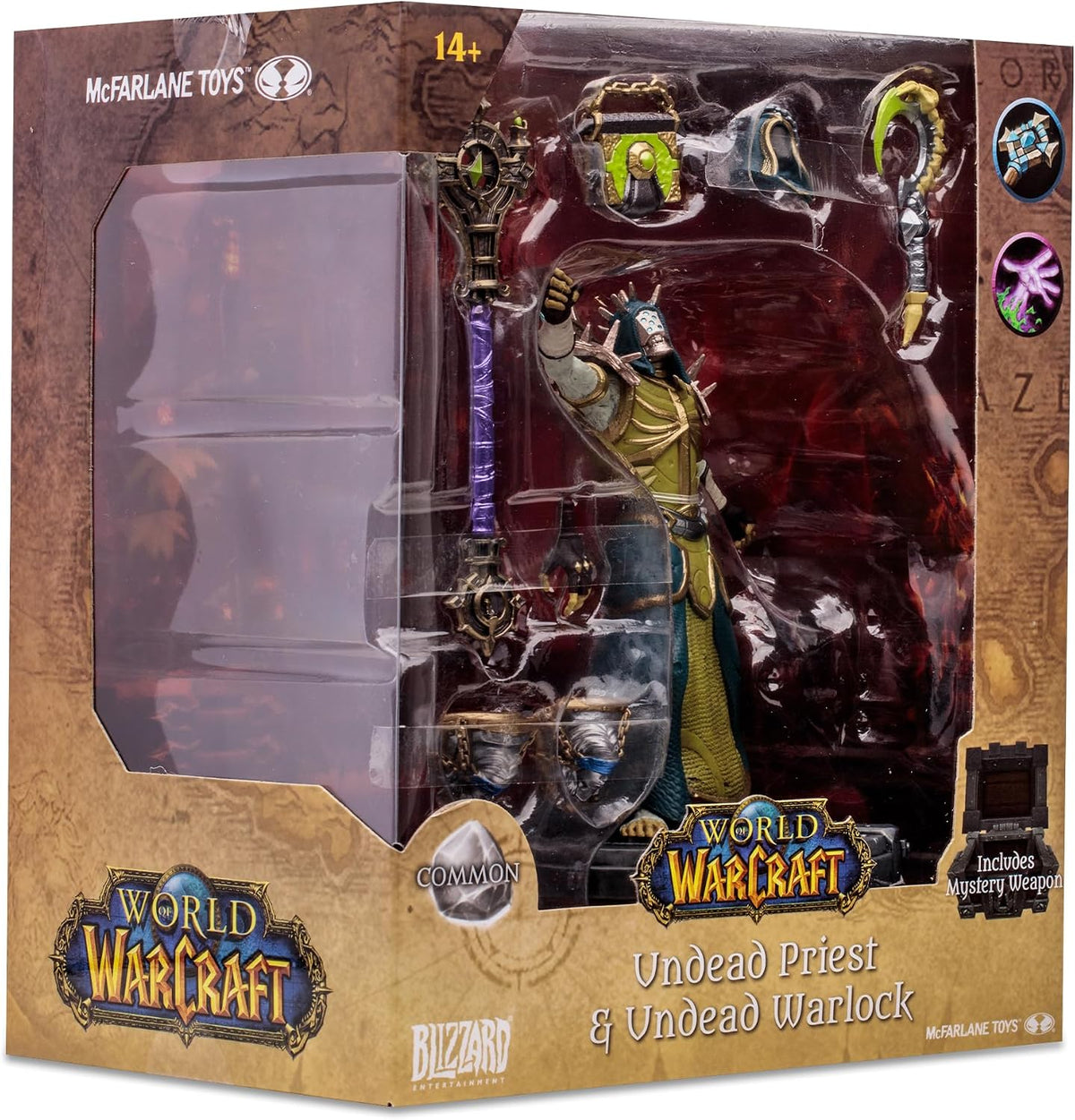 McFarlane Toys World of Warcraft Undead Priest/Warlock 1:12 Scale Posed Figure - Flex Gamingproduct_type