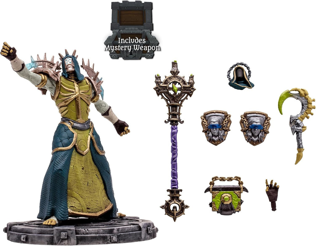 McFarlane Toys World of Warcraft Undead Priest/Warlock 1:12 Scale Posed Figure - Flex Gamingproduct_type