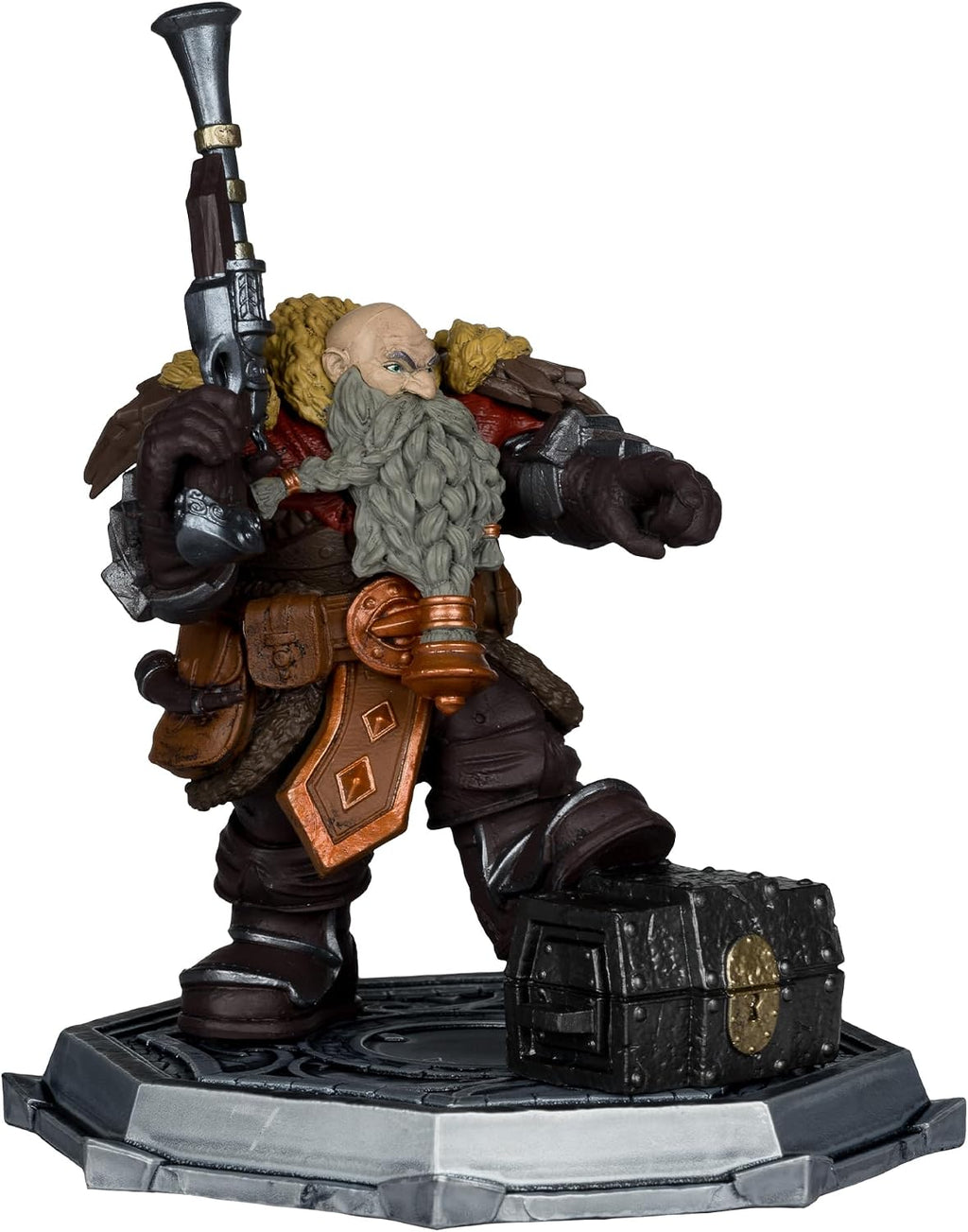 McFarlane Toys WoW Dwarf Hunter & Pandaren 1:12 Scale Deluxe 2-Pack – Gold Label - Flex Gamingproduct_type