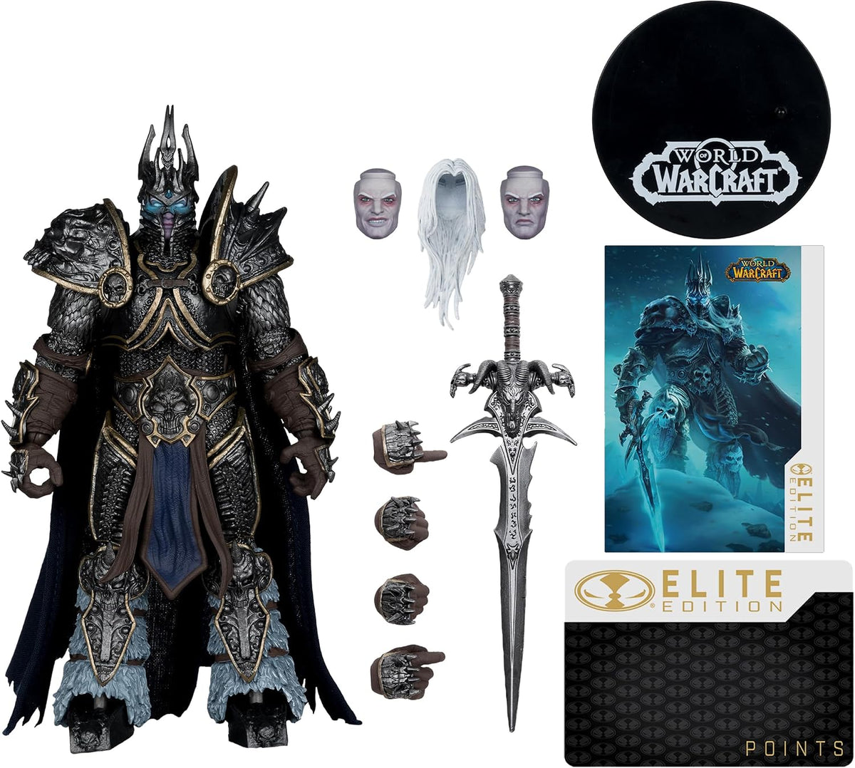McFarlane Toys WoW The Lich King 7" Deluxe Action Figure – Elite Edition 9 - Flex Gamingproduct_type