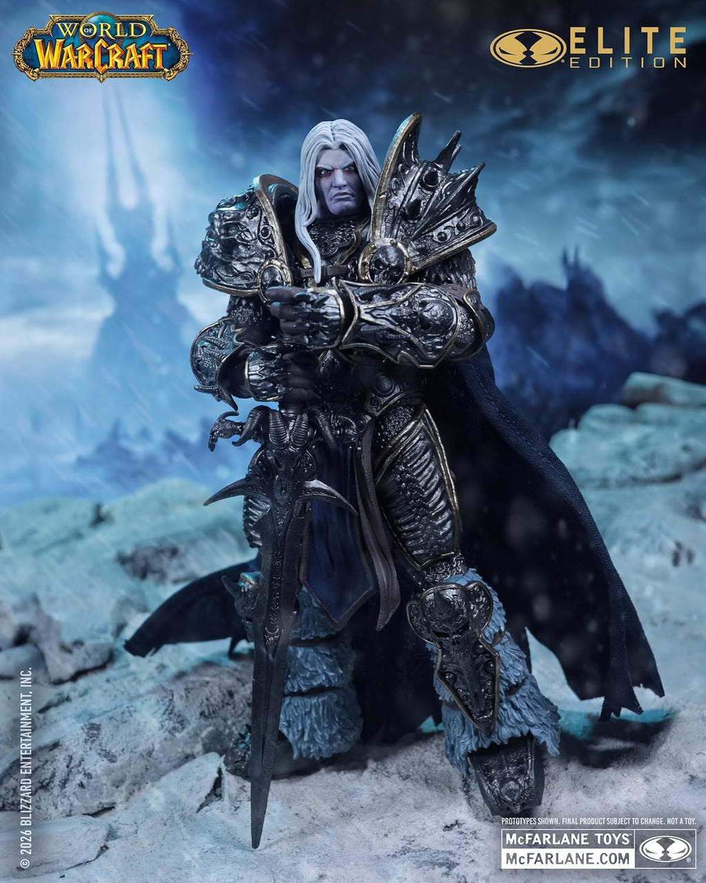 McFarlane Toys WoW The Lich King 7" Deluxe Action Figure – Elite Edition 9 - Flex Gamingproduct_type