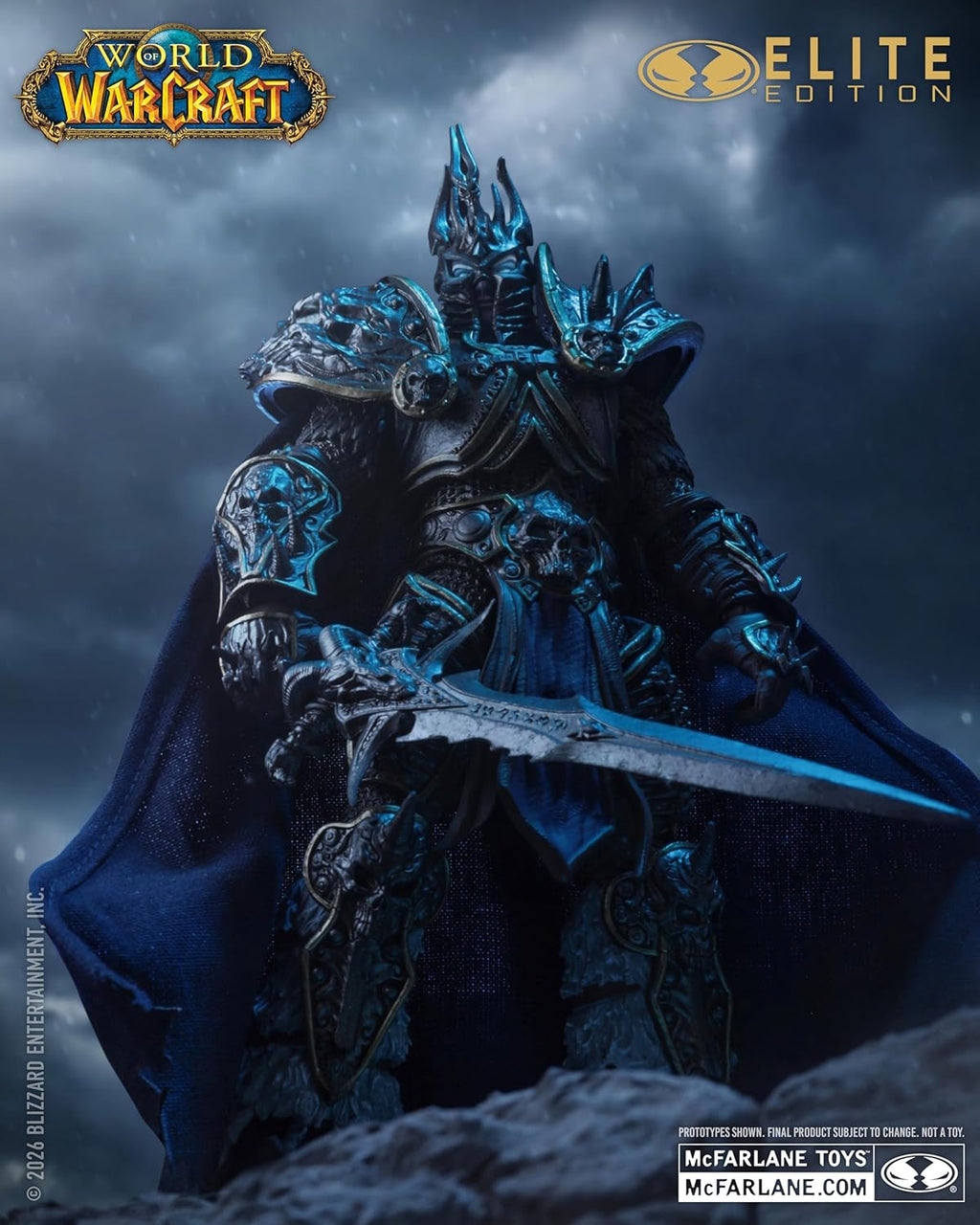 McFarlane Toys WoW The Lich King 7" Deluxe Action Figure – Elite Edition 9 - Flex Gamingproduct_type