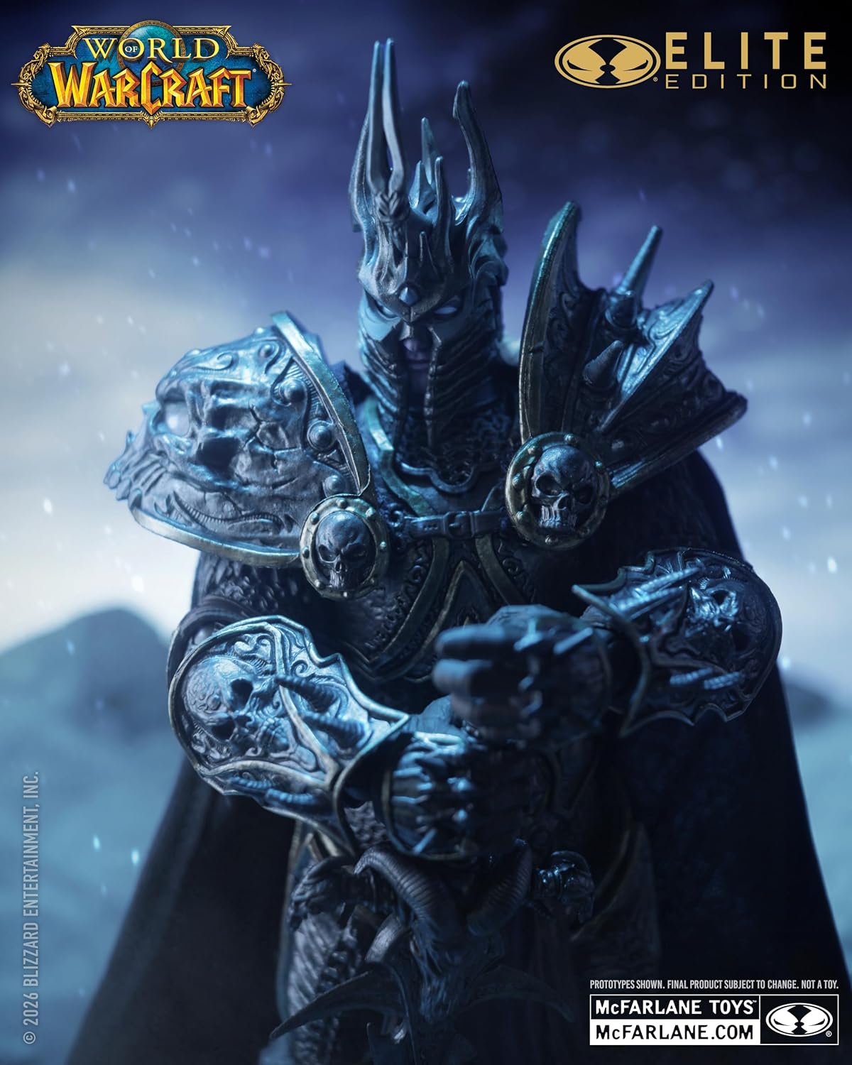 McFarlane Toys WoW The Lich King 7" Deluxe Action Figure – Elite Edition 9 - Flex Gamingproduct_type