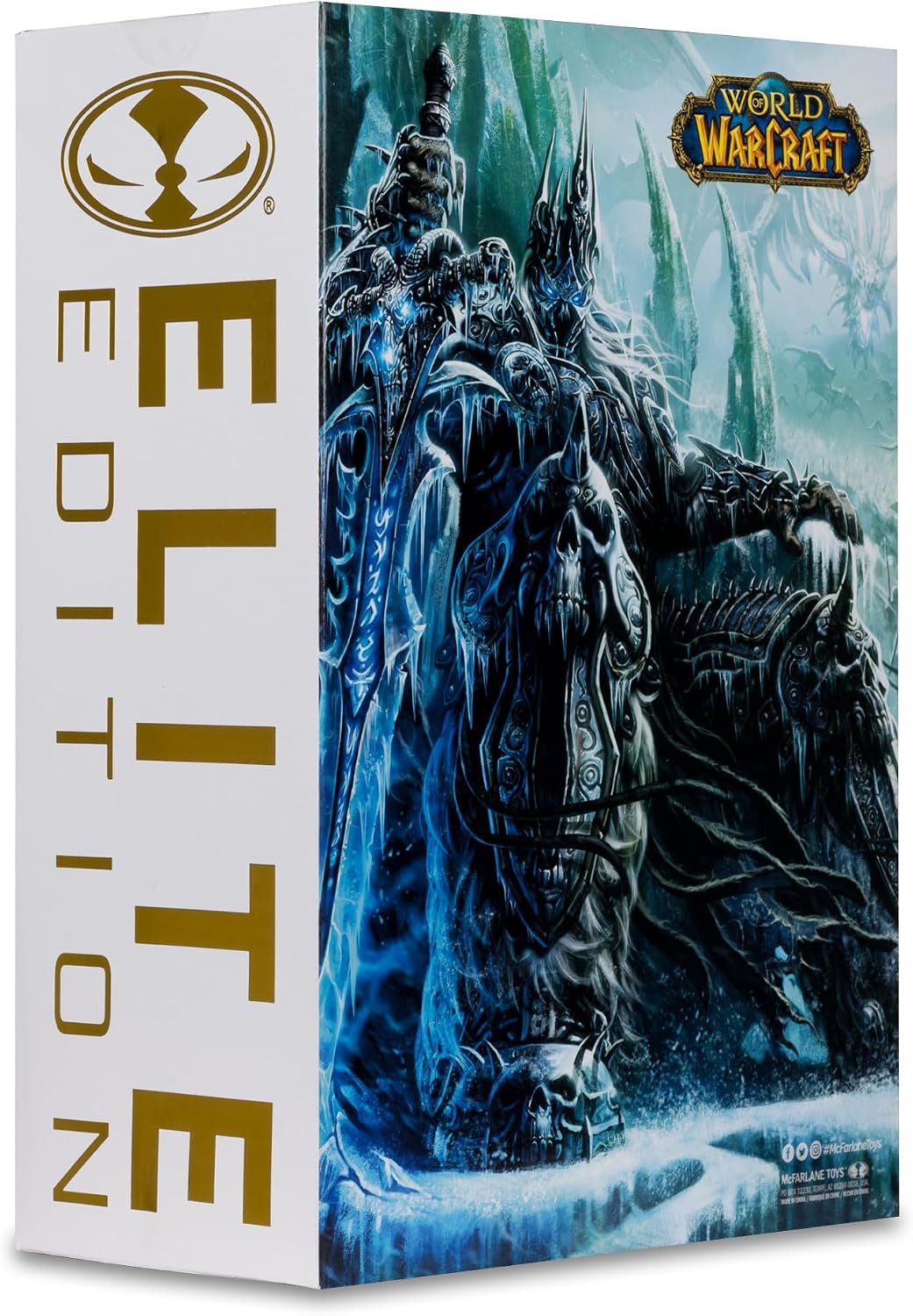 McFarlane Toys WoW The Lich King 7" Deluxe Action Figure – Elite Edition 9 - Flex Gamingproduct_type